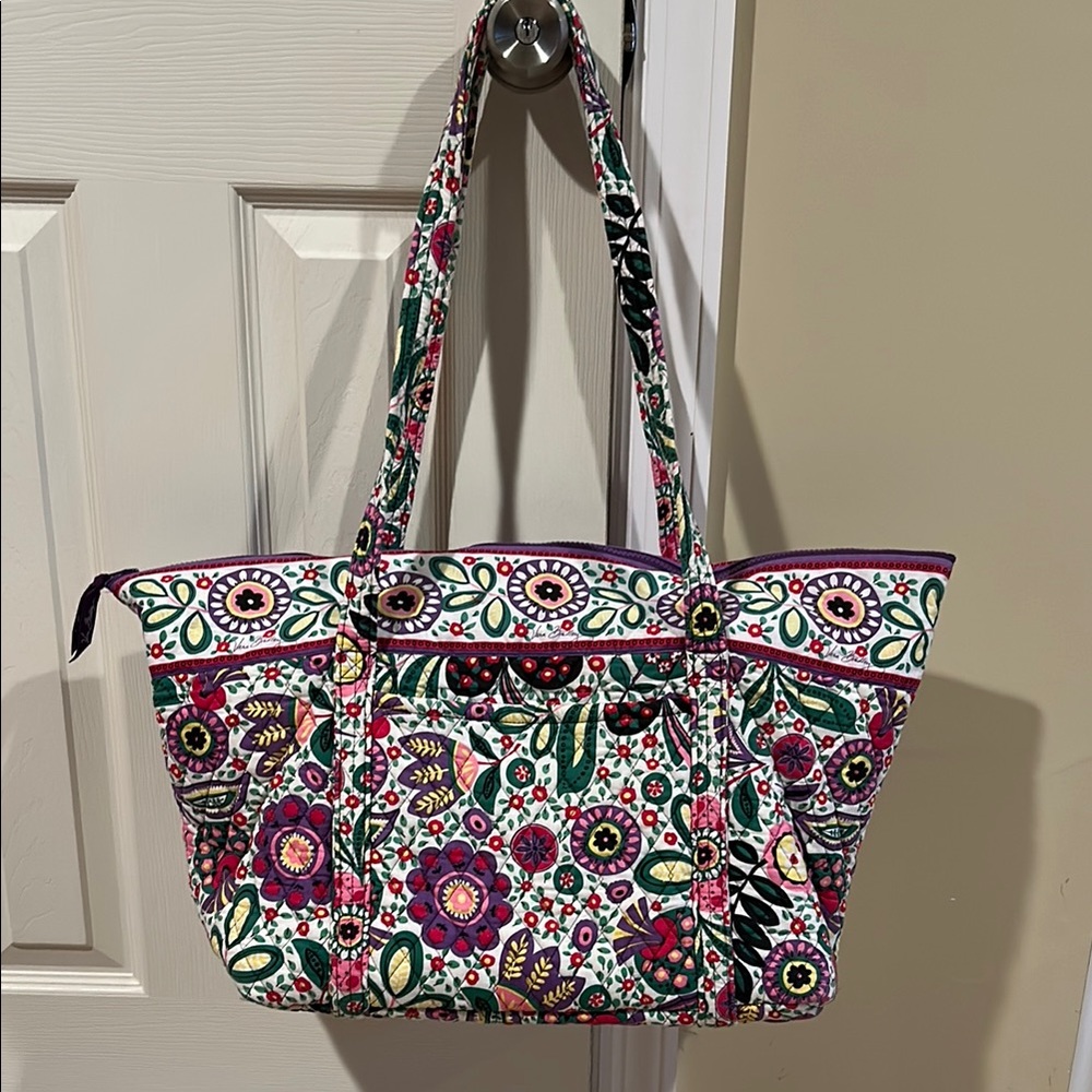 Vera Bradley Floral Tote Bag - Multicolor